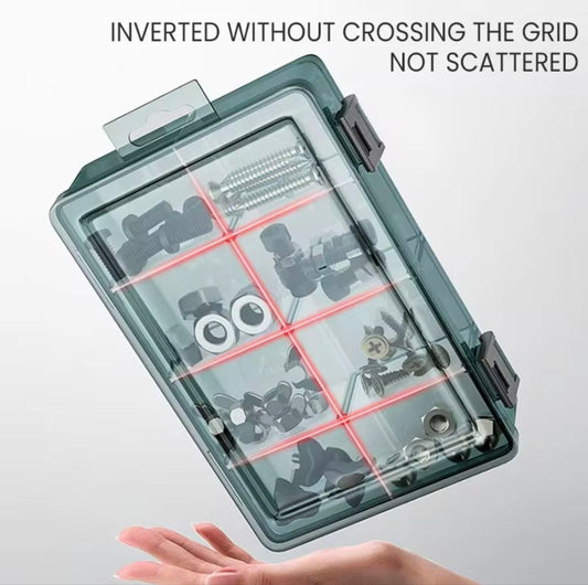 WexorGear™ Shatterproof Plastic Tool Box Organizer