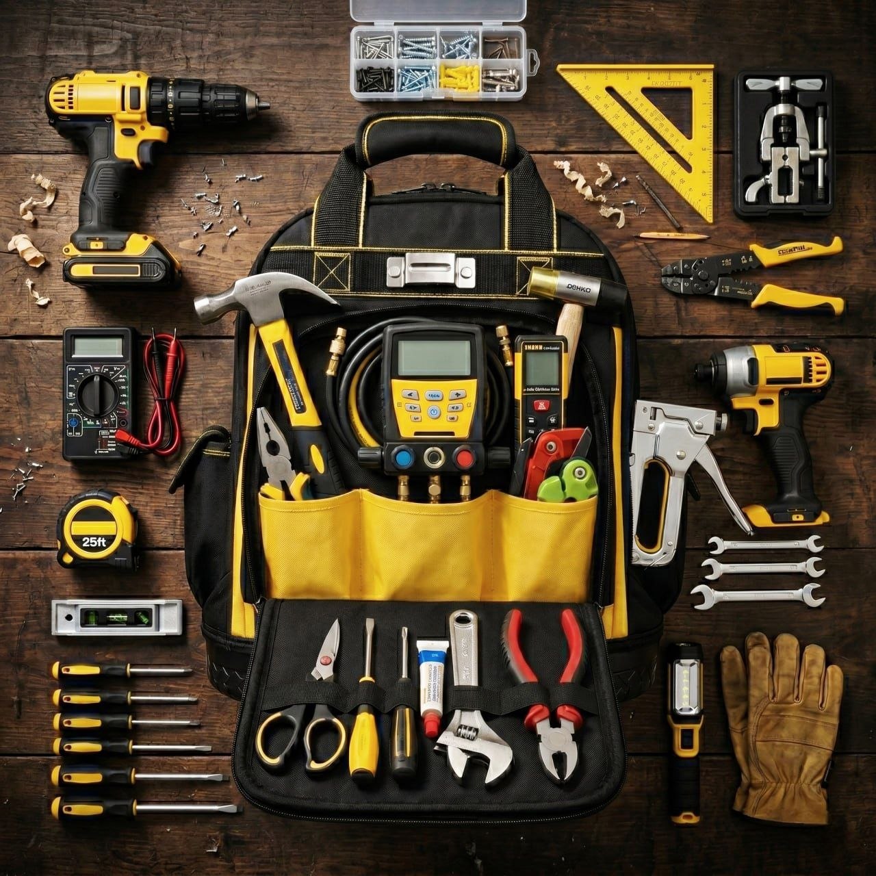 Pro Tool Backpack Heavy-Duty Edition