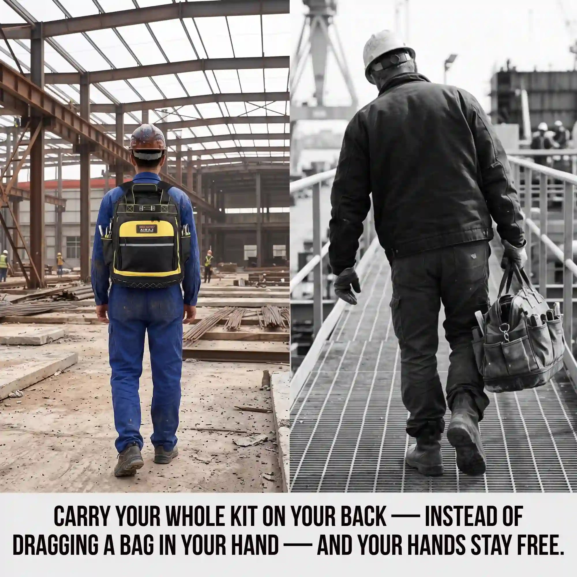 Heavy-Duty Tool Station Backpack