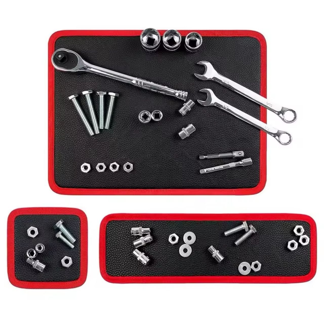 WexorGear™ Flexible Magnetic Tool Mat Set