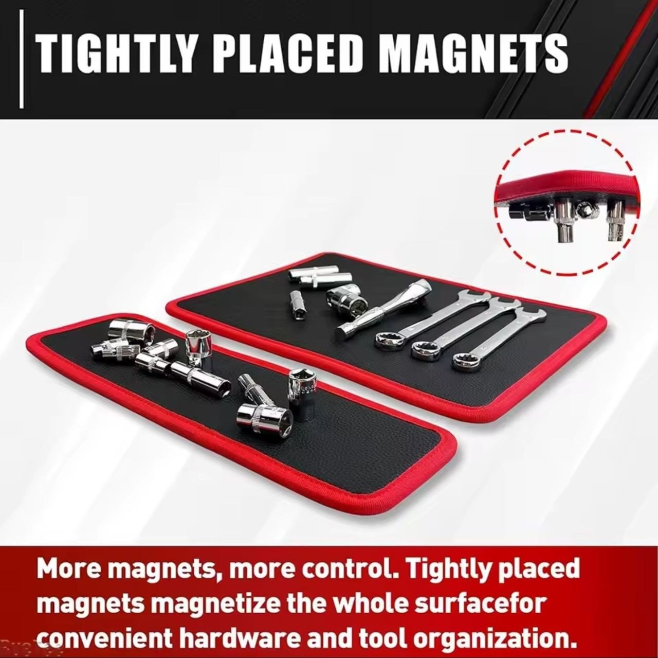 WexorGear™ Flexible Magnetic Tool Mat Set