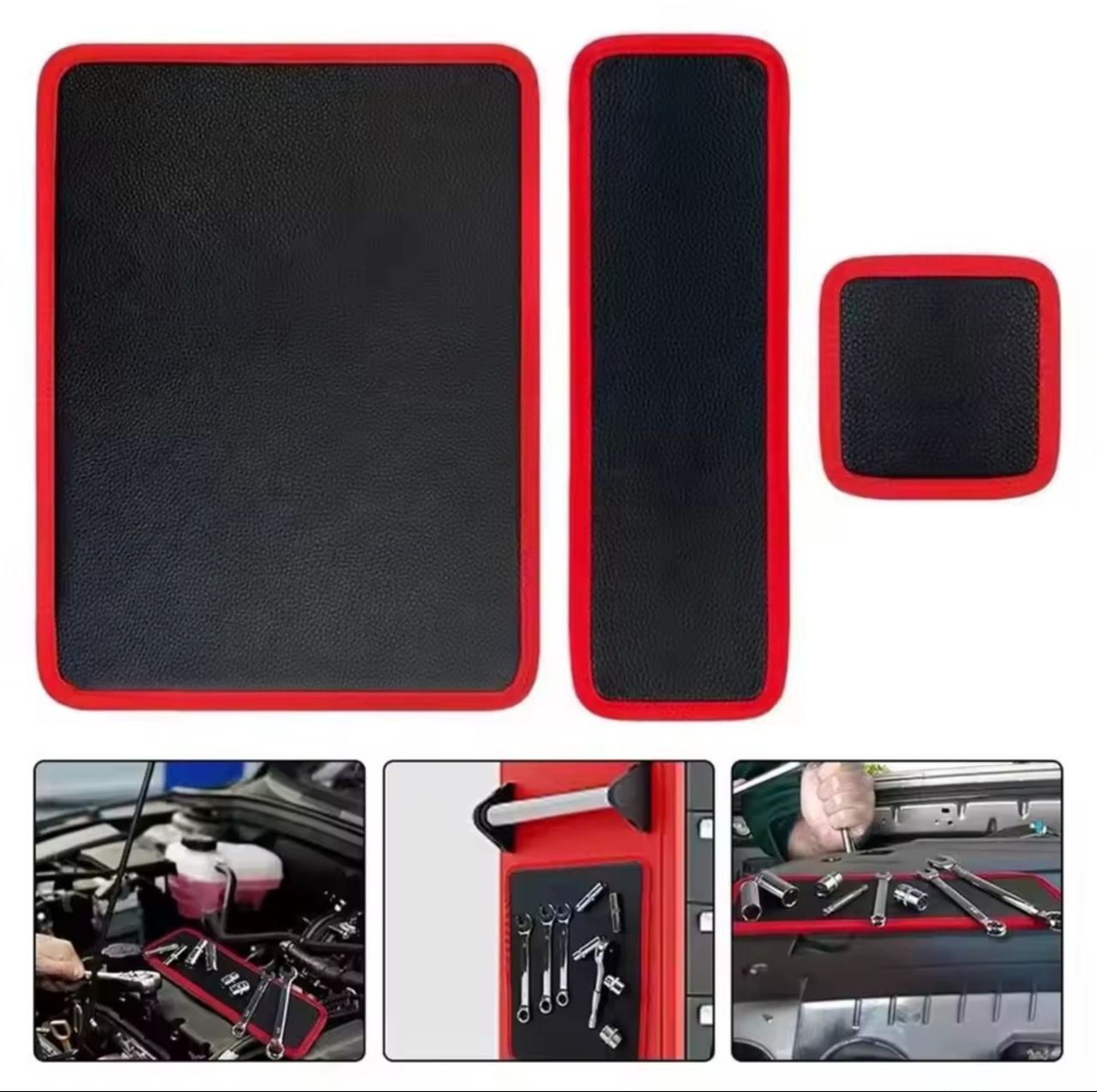 WexorGear™ Flexible Magnetic Tool Mat Set