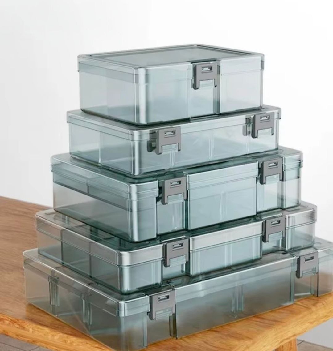 WexorGear™ Shatterproof Plastic Tool Box Organizer