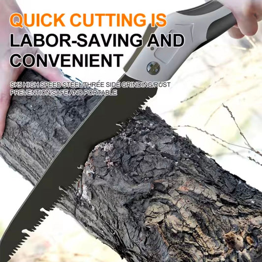 WexorGear™ Heavy-Duty Folding Wood Saw