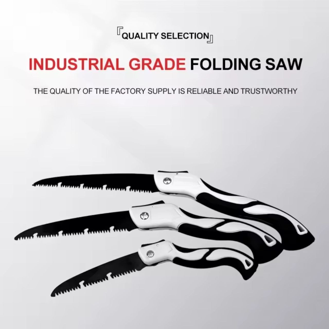 WexorGear™ Heavy-Duty Folding Wood Saw
