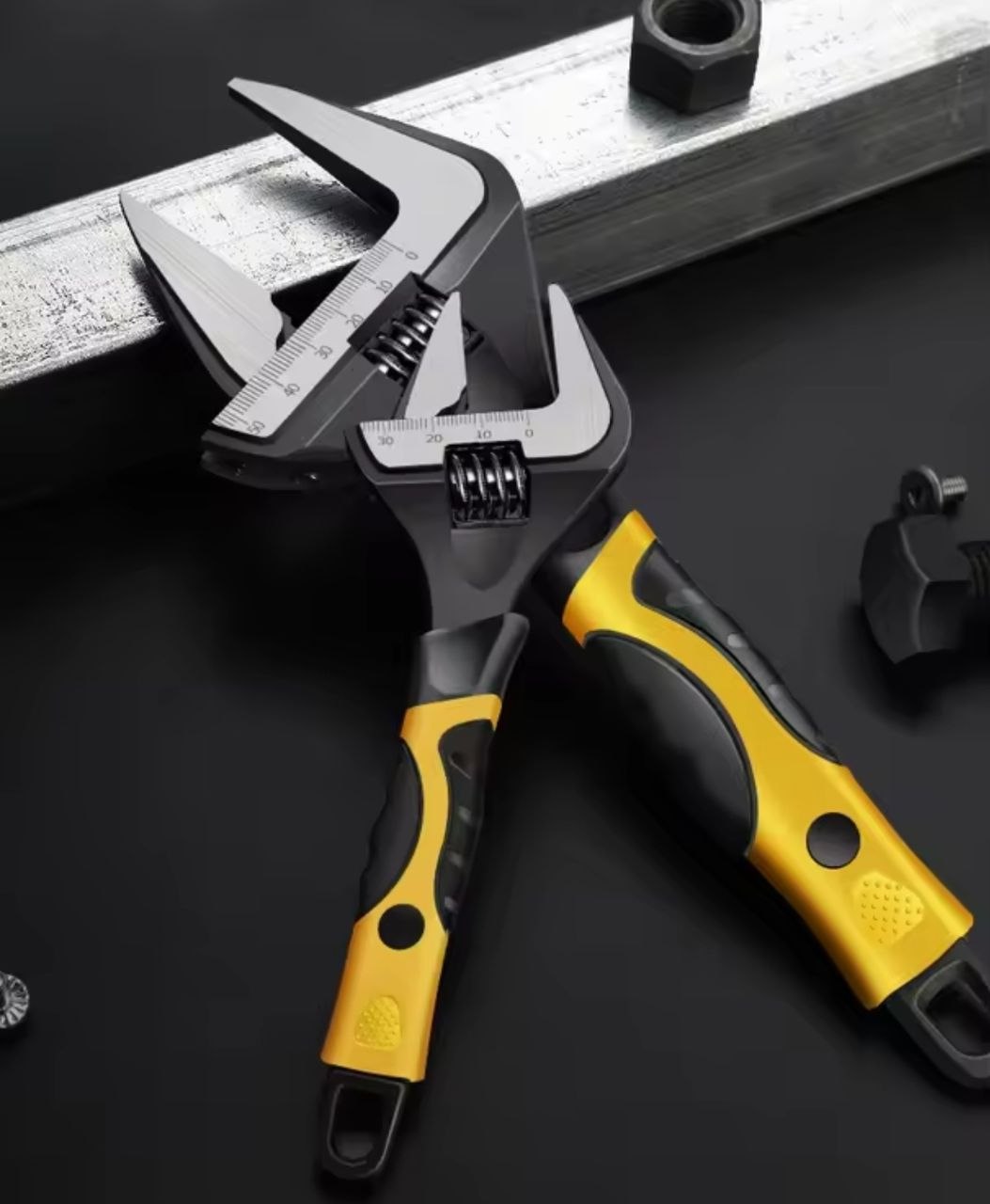 WexorGear™ Wide Opening Adjustable Wrench