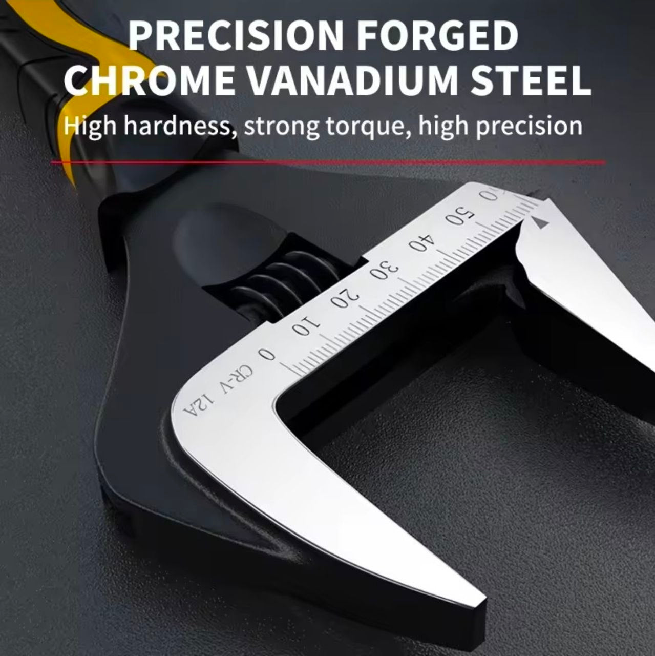 WexorGear™ Wide Opening Adjustable Wrench